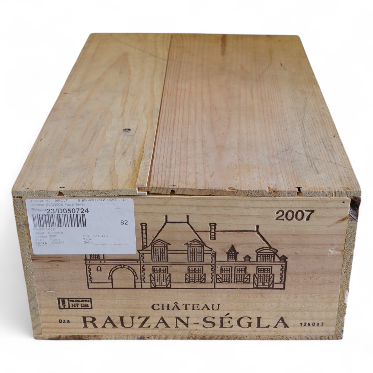 Château Rauzan-Ségla, 2007